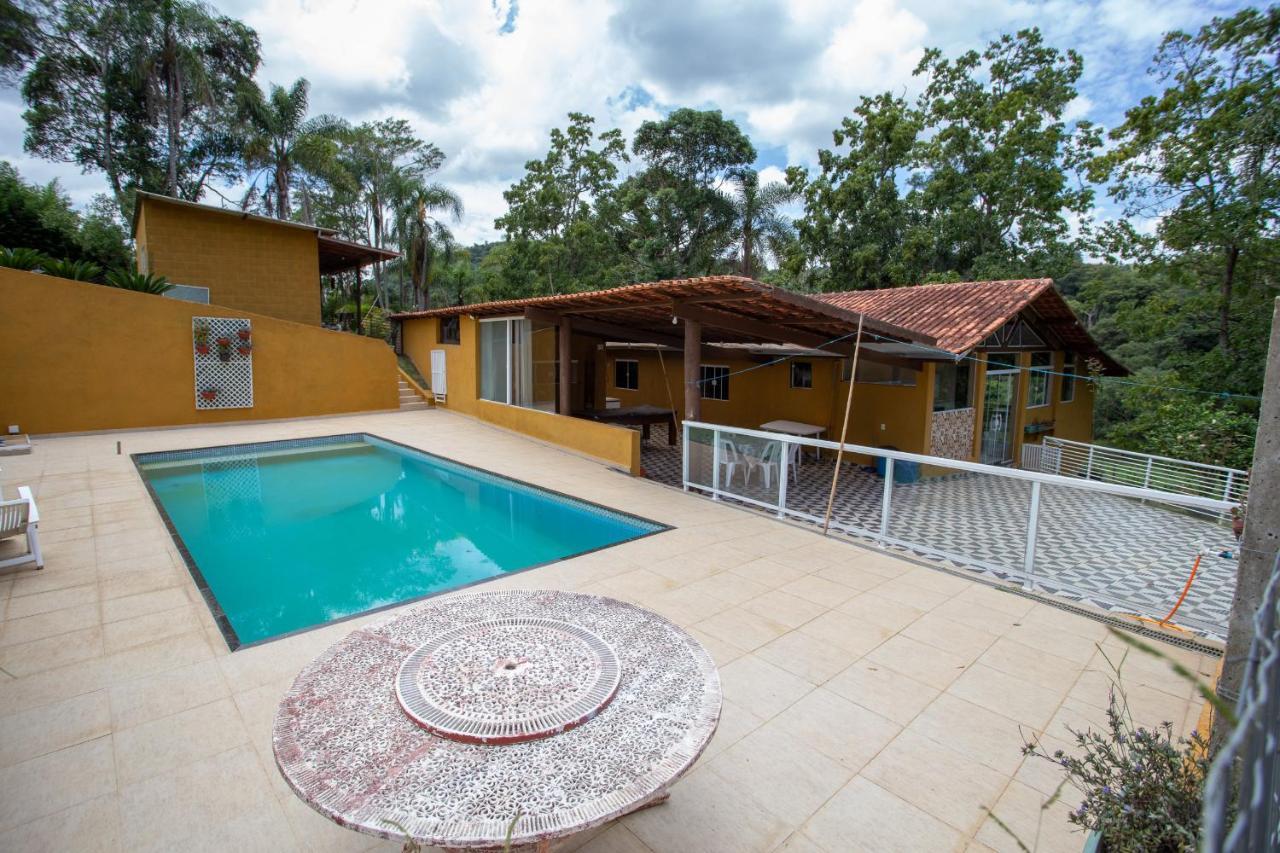 Chacara C Piscina Churrasqueira E Wi-Fi Em Ibiúna Zewnętrze zdjęcie